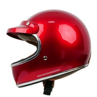 Helmet Cargloss Cafe Racer Howard Smith List Chrome - Majestic Red