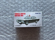 Tomica Limited Vintage Tomy Tomytec 多美卡 TLV (初回 特別仕樣 Patrol Police Car 警車) 日產 Nissan Laurel LV-N32a 