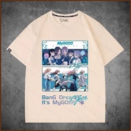 squar1 BanG Dream Its MyGO Soyo Nagasaki Taki Shiina Cosplay cloth 3D summer T-shirt Anime Short Sleeve Top