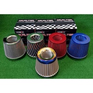 Universal Hks Apexi Stainless Steel Net Car Air Intake System Racing Open Pot Air Filter