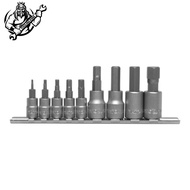 YATO Hex Bit Socket Set 9pcs / Code: YT-0432