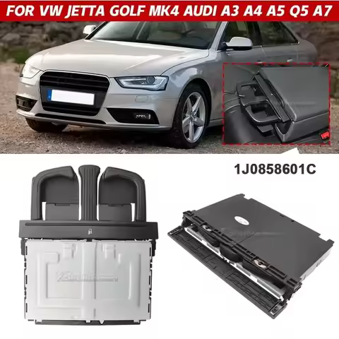 1J0858601C 8P0885995B Beverage Bottle Mount Stand Foldable Water Cup Drink Holder For VW Jetta Golf 