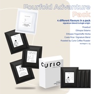 Fourfold Advanture Pack  [Coffee Drip Pack / Single Dose] Kopi 咖啡 by Curio Coffee Roaster