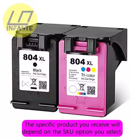 804XL Ink Cartridge High Yield Replacement for HP Envy Photo 6220 6222 6230 6232 6234 6252 6255 6258