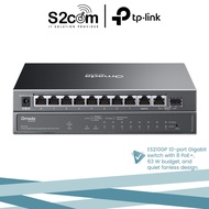 TP-Link ES210GP Omada 10-Port Gigabit Easy Managed Switch with 8-Port PoE+