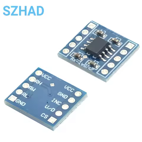 X9C104 Digital Potentiometer Module Adjusts Bridge To Balance 100-order Digital Potentiometer Circui