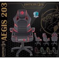 K18 IMPERION AEGIS 203 SERIES BUTTERFLY MECHANISM GAMING CHAIR WITH PU LEATHER + MESH (AEGIS203) TT 