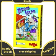 Rhino Hero A Heroic Stacking board Game for Ages 5 and Up family party game