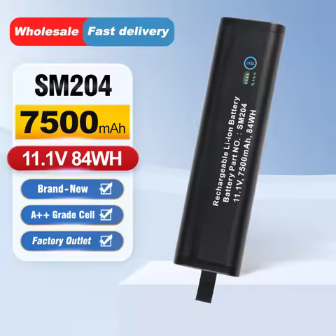 ETESBAY SM204 Replacement Battery for Anritsu MS2721A MS272xB MT821xE MT8222A OTDR For YOKOGAWA AQ72