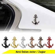 Iron Emblem Anchor Logo Man Metal Logo Car Body Sticker
