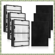 (DXCP) 3PCS Replacement Hepa Filter Filter Air Filter Hypa Set For HAPF600 / HAPF600D-U2B