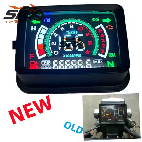 For HONDA CD125T CD BENLY CD200T CD185 CD185T Cm185 T Twinstar Digital Speedometer ASSY Odometer Pan