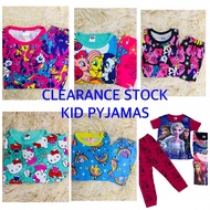 sh [CLEARANCE STOCK] Pyjamas Frozen Little pony Baju kanak-kanak pyjamas frozen baju tidur baju kana