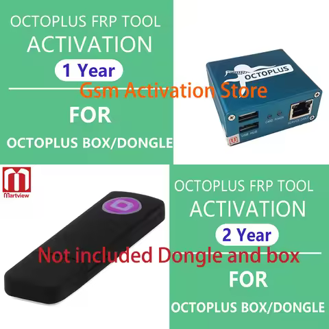 Octoplus Box/Dongle Renew Octoplus tool Octoplus FRP Tool New and renew 1Year /2 Year Activation for