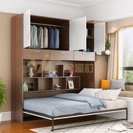 床架 bed側翻床Flip over bed ✅可訂製任何尺寸 榻榻米 組合床 儲物床 油壓床 組合床 衣櫃組合床 兒童床 單人床 雙人床 櫃筒床 衣櫃 書櫃 書桌（全港送貨 設計師上門度尺）