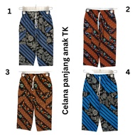 KATUN Batik trousers Boim children's play group/s Kindergarten/s aged +/s - 4-5 years, cotton materi