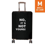 Printed Luggage Cover-M (22-24 Inch) {English} 23-23038