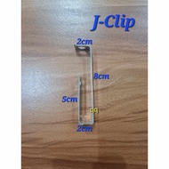 ▹ ⚑ ▮ ⭐ (25pcs/50pcs/100pcs) J Clip / J-Clip Hanger / Metal Furring Bracket / J-Type Hanger Ceiling