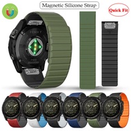 Garmin Fenix 8 47mm 51mm E 7 7X Pro Strap Magnetic Silicone 26mm 22mm Quick Release