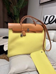 Hermes Herbag 39, 100%Authentic,98%new 💎尖沙咀中港城門市