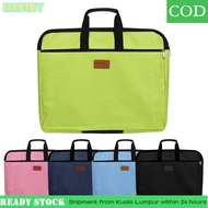 HABIBY File Folder With Handle Canvas Big Capacity Durable Waterproof Handbag