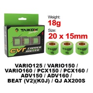 CVT ROLLER PCX150 ADV150 ADV160 Vario125 Vario150 Vario160 PCX Vario ADV AX200 TAIKOM CVT ROLLER COP