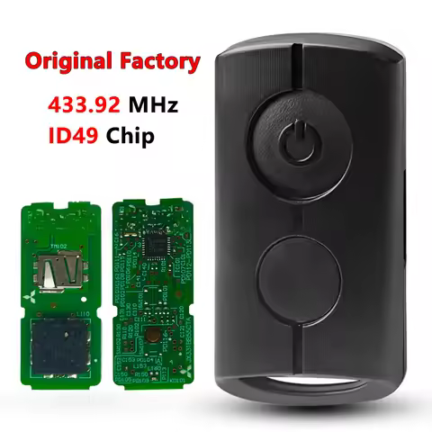 Suitable for Yamaha NMAX155 remote control smart car key remote control 315/433.92Mhz ID49 chip