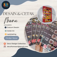 Food and Drink Menu Design
