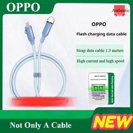 OPPO Charging Cable 1.3 Meters Strap Data Cable 80W Super Flash Charging Mobile Phone Lanyard Crossb