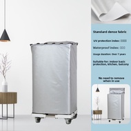 Large Capacity Upright Washing Machine Cover Waterproof Sun Protection Dustproof Cloth for Samsung P