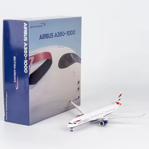 57024 Alloy Collectible Plane Gift NG Models 1:400 British Airways Airbus A350-1000 Diecast Aircraft