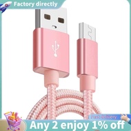 Android Charger Cable, 2 Meter Android Fast Charging Nylon Braided Universal Use Charger for Android
