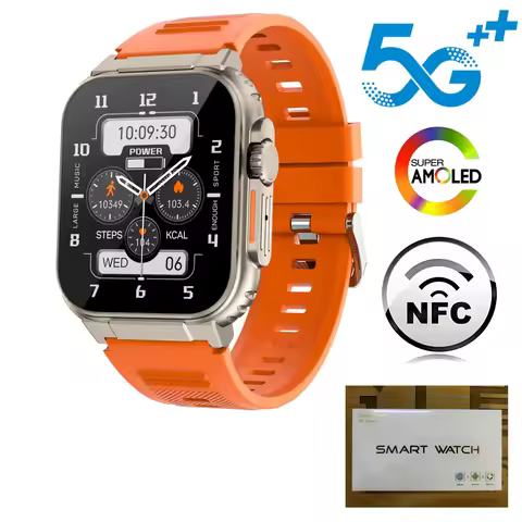 DW100 Pro+ Smartwatch 5G LTE Cellular Version Smart Watches Full-Netcom Android 10.0 0S 200W Pull-ou