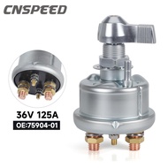 75904-01 36V 125A Battery Cut-off Switch 4-terminal DPST High Current Power Supply Main Switch For F