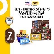 [Free ILLIT Postcard] Friend's of M&M'S Favorite Chocolate Bundle - M&M'S x ILLIT