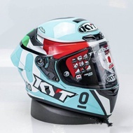 Helm KYT TT Course Dalla Porta Replica Paket Ganteng Original
