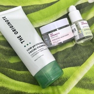 [PRELOVED] The Originote Facial Cleanser, Moisturizer, Acne B5 Serum