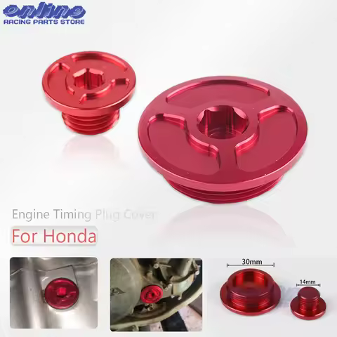 Engine Timing Plug Cover For Honda CRF 250R 450R 450X 230F 250L 250M 250 Rally 1000L XR 250 400 Mota