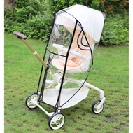 遛娃神器雨罩嬰兒推車溜娃防風擋風防寒雨衣保暖保溫雨棚通用配件