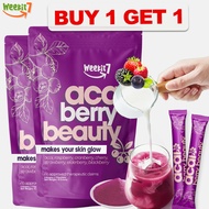 【Buy 1 Get 1】Weekit7 Acai Berry Organic Mixed Berry Powder Beverage Juice Beauty Drink Juice FDA