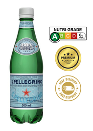 San Pellegrino Sparkling Mineral Water 500ml x 24 bottles (PET bottles)