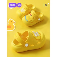 crocs woman crocs Jingqi Anti-slip Girl Baby Baotou Children Sandals Slippers