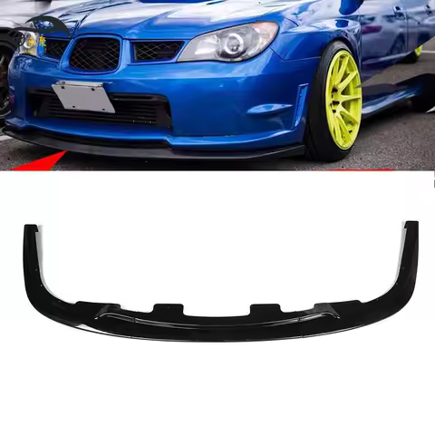 Front Shovel For 2006 2007 Impreza WRX Subaru Sti Front FaceThree-section Front Lip Small Surround
