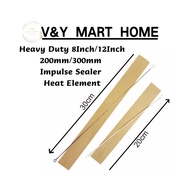 Heavy Duty 8inch/12inch(200MM/300MM)Impulse Sealer Heat Element