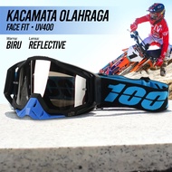 TAFFSPORT Motorcycle Helmet GOGGLES UV400 PROTECTION WINDPROOF - UV400