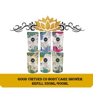 (PROMO)GVC BODY CARE SHOWER REFILL 550ML/600ML