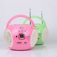 Portable Cartoon CD Player Player Prenatal Education Machine Radio U Disk SD Music Album MP3 Player