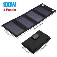 5V 100W/200W/300W USB Foldable Solar Panel Portable Flexible Waterproof Folding Solar Panels Cells M