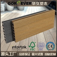Second Generation Co-extruded Wood Flooring for Outdoor Use WPC Wood-Plastic Flooring Outdoor Plasti