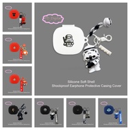 for Baseus Bowie MF1 Case Silione Earphone Protective Casing Cover Cartoon Headphone Soft Sleeve Ear